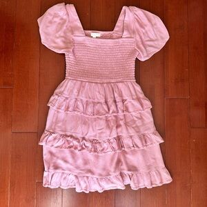 Chelsea and Violet Girls pink dress size M